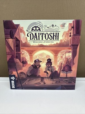 Daitoshi Board Game by Devir Strategy Euro Game Resource Management Complete