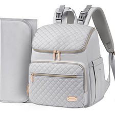 Diaper Bag Backpack Large Baby Diaper Bag with Changing Pad Travel Diaper Bac...