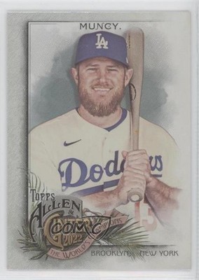 2022 Topps Allen & Ginter Hot Box Silver Portrait Max Muncy #121 2k3