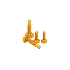 OAK Components Root Pro Lever Blade Screw Kit - Alloy, Gold, Tool-Free CPA/EPA
