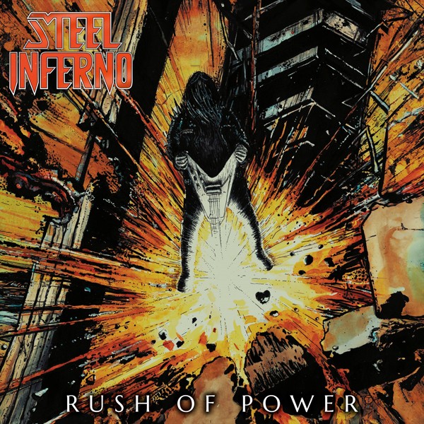 Steel Inferno - Rush Of Power Black Vinyl - Vinyl Record - G3Z-image