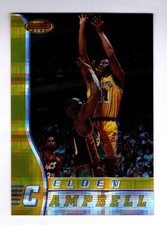 1996-97 Bowman's Best Atomic Refractor #17 Elden Campbell Los Angeles Lakers