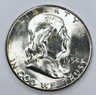 1952 S FRANKLIN HALF DOLLAR! GEM BU+++! RARE DATE! SCARCE THIS NICE! NR #G3543