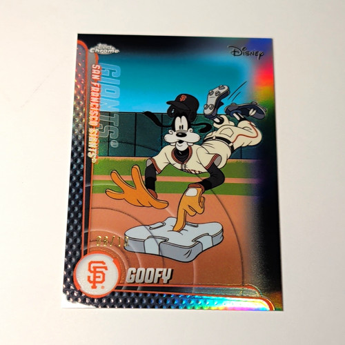 Topps 2026 Chrome Disney Goofy San Francisco Giants #MLBH-33 Insert /10