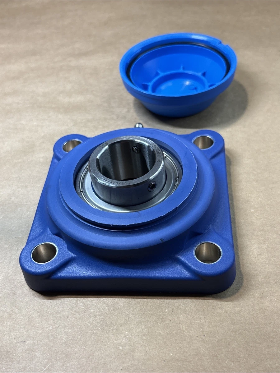 Marbett SS-SB206 30mm Stainless Steel Thermoplastic 4-Bolt Flange Bearing Unit photo 4
