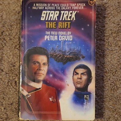  Star Trek The Rift Paperback Peter David Pocket Books