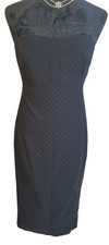 NWT J Crew Dress Womens Sz.2 Black Stretch Strapless Sheath Party Cocktail