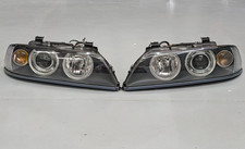 2001-03 Bmw E39 540i 525i 530i M5 Xenon Headlights Assembly Oem Euro Set Of Lr