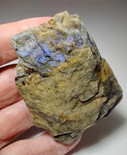 Wisconsin Moonstone, Pegmatite, UV. Stettin Pluton, Wisconsin. 130 grams.