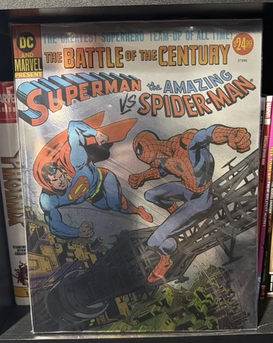 Superman vs Amazing Spider-man Treasury Facsimile Reprint Foil Variant NM