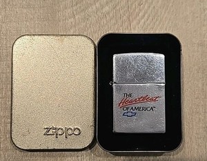 生活家電 Zippo ライター The Heartbeat of America シボレー