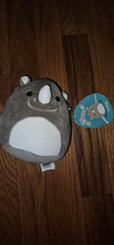 Squishmallows 5 Irving the Rhino Stuffed Animal Plush w/tag slightly used