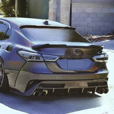 Smoked Lens LED Tail Lights For Toyota Camry Sedan 2018-2024 Rear Lights LH+RH