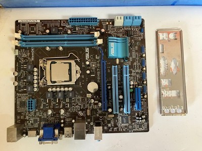 ~ASUS P8H67-M LE LGA 1155 H67 Motherboard  W/ IO Shield (NO CPU)
