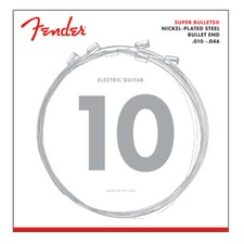 6 SETS Fender 3250R Regular Super Bullets Electric Guitar Strings 10-46