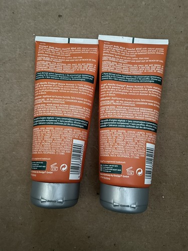 NEW 2 X CHEERFUL MIND PASSION FRUIT - GRAPEFRUIT KNEIPP BODY WASH 200ml - Picture 4 of 7