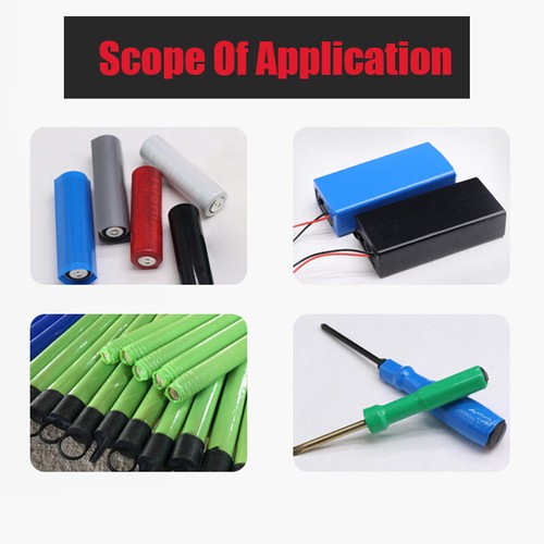 PVC Heat Shrink Tube Flat Wide 7-27mm Insulation Battery Sleeve Shrinkable Film - Picture 17 of 17