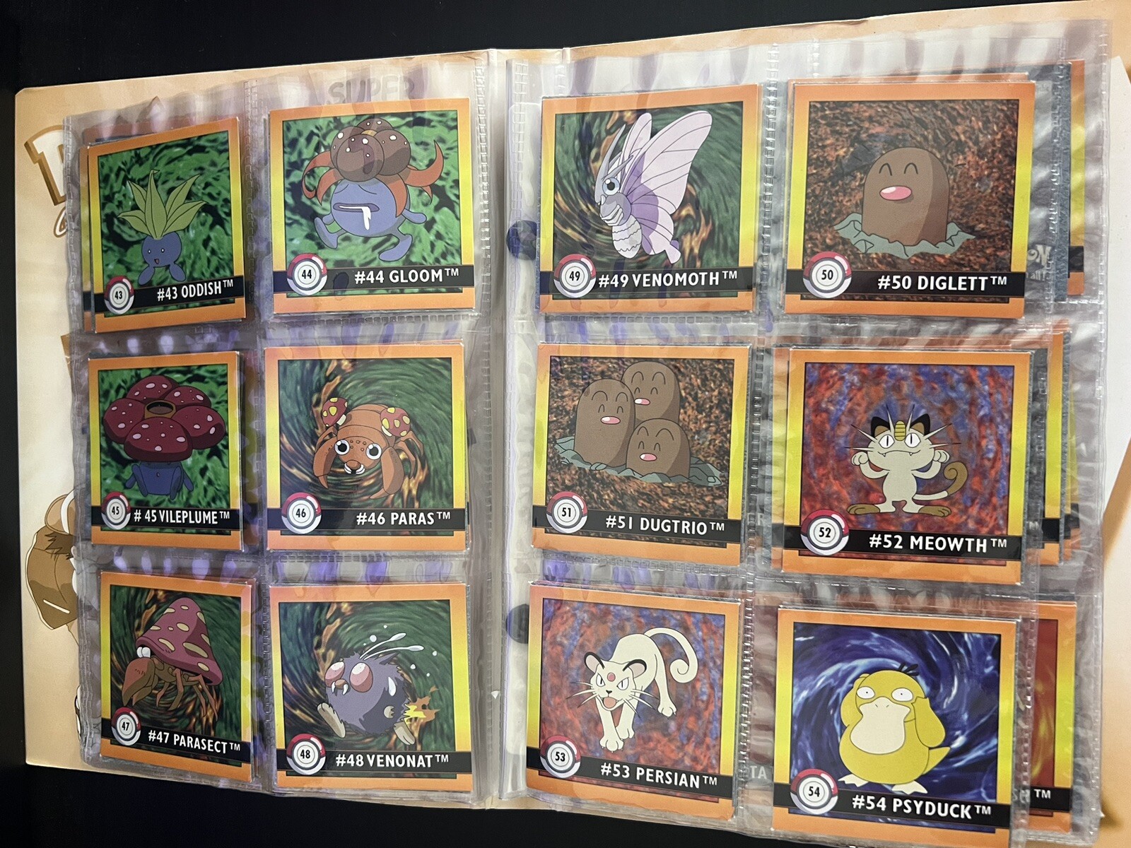 1999 POKEMON Action Flipz Super Collection Album Series One Book - 132 Stickers - Picture 6 of 14