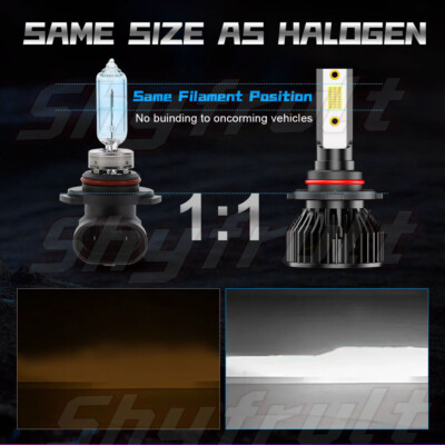 Fit Chevy Tahoe 2001-2006 6x Combo 9005 9006 LED Headlight Hi/Lo 880 - Foto 7