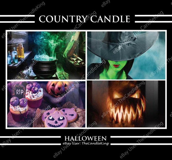 Kringle Country Candle - Velas de Halloween banda negra edición limitada 2020 
