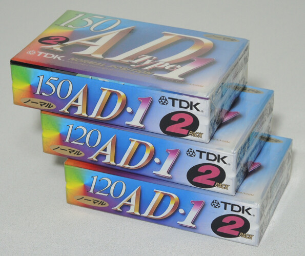 TDK Cassette Tape AD1-150 AD1-120 Total 6 Volumes Tube CXMW TDK Cassette Tape AD1-150 AD1-120 Total 6 Volumes Tube CXMW