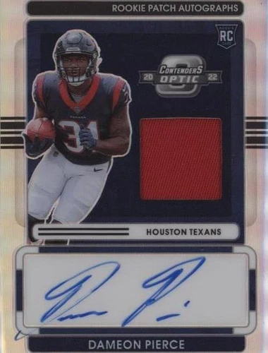 2022 Panini Contenders Optic Dameon Pierce #RPA-DP