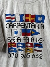 Vintage Graphic T Shirt Multiple Countries Carpentaria Seafaris 070 965 632 XXL