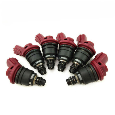 （6 Pc) NEW Fuel Injectors 16600RR544 For Nissan Skyline R33 RB25DET ECR33 300ZX：