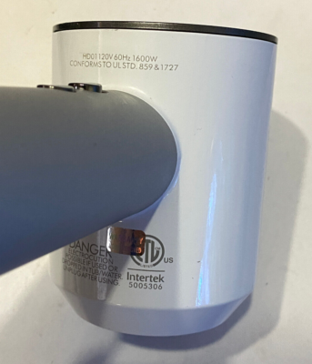 Dyson Supersonic Hair Dryer HD01 White/Silver with 3