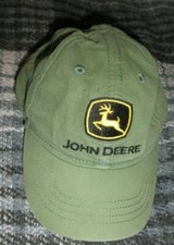 Toddler JOHN DEERE Embroidered Logo Green Baseball Hat, One Size