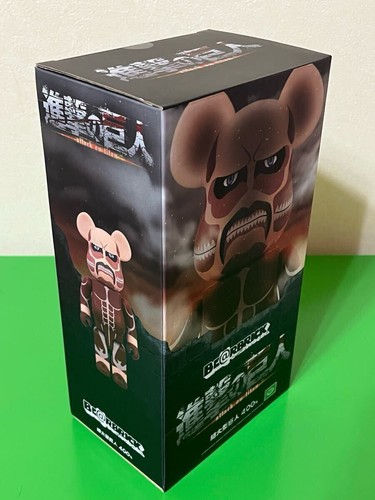 Bearbrick BE@RBRICK Attack on Titan Colossal 400% Titanes Colossus USADO Medicom - Imagen 5 de 7