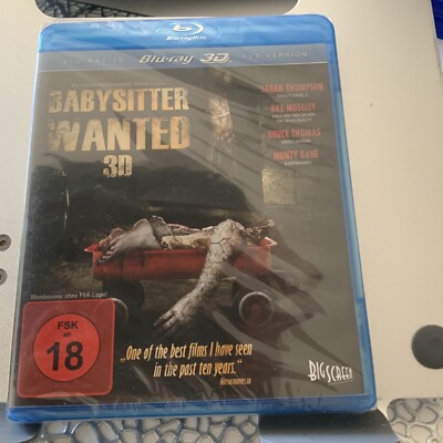 Babysitter Wanted 3D Blu-Ray Neu ###