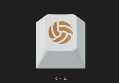 Salvun GMK Striker 2 Artisan Metal Keycap (Soccer Ball) NEW