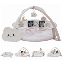 6-in-1 XL Play Mat & Play Gym, Baby Gym, Baby Activity Gym, Sensory Exploration