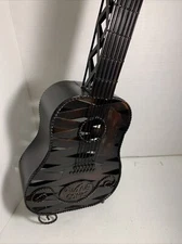 Metal Wine Cork Holder Guitar Shape 20” 