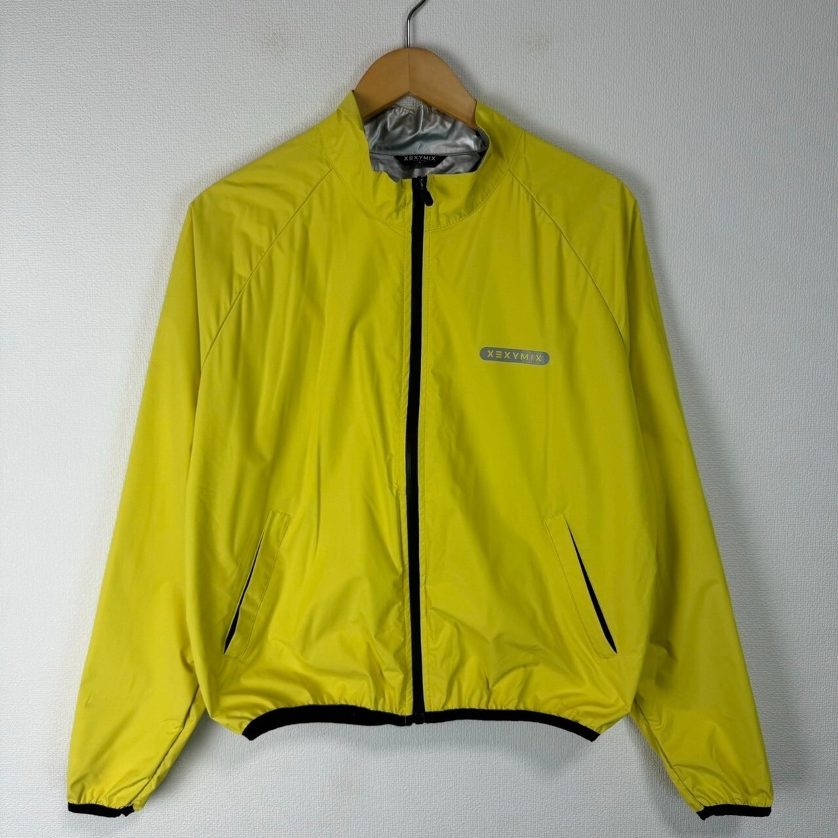 XEXYMIX Blouson Windbreaker Jacket Waterproof Size M Yellow
