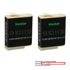 Kastar Battery Pack Replacement for GoPro HERO12 HERO12 Black + HERO camera