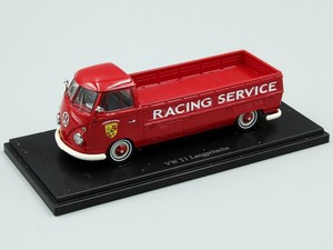 Autocult-1-43-Volkswagen-T1-pick-up-red-Germany-1967