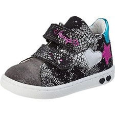 Primigi Bambini Bambina 84041, Nero/Argento/Grigio EU 20 (US 5 Bambino) M
