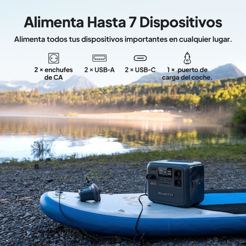 BLUETTI AC70 1000W 768Wh Estación de Energía Portátil para Corte de energía LFP - Imagen 5 de 10