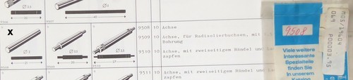 10 ejes H0 - Merker + Fischer 9508 - en embalaje original # 4528 | Zustand: Gebraucht