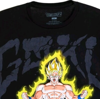 Goku DragonBall Z T-Shirt, Medium, Black. Retails for $35 | eBay