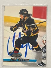 Vancouver Canucks JIRI SLEGR Signed Card