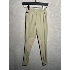Irideon Ridingwear Womens Equestrian Riding Pants Khaki Size Medium Long
