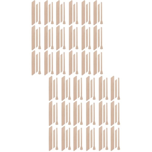 150Pcs Wooden Hair Removal Wax Stick Wood Hair Removal Sticks - 第 2/12 張圖片