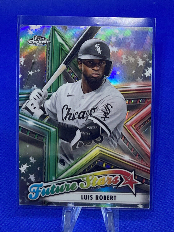 2021 Topps Chrome Baseball Luis Robert Future Stars Insert