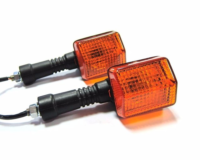 Pair For Honda Nighthawk 750 Front Turn Signal Lights CB750 CB 750