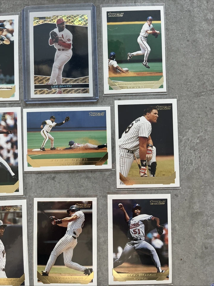 Juego de tarjetas de béisbol Topps doradas 1993 Foto 3 de 4