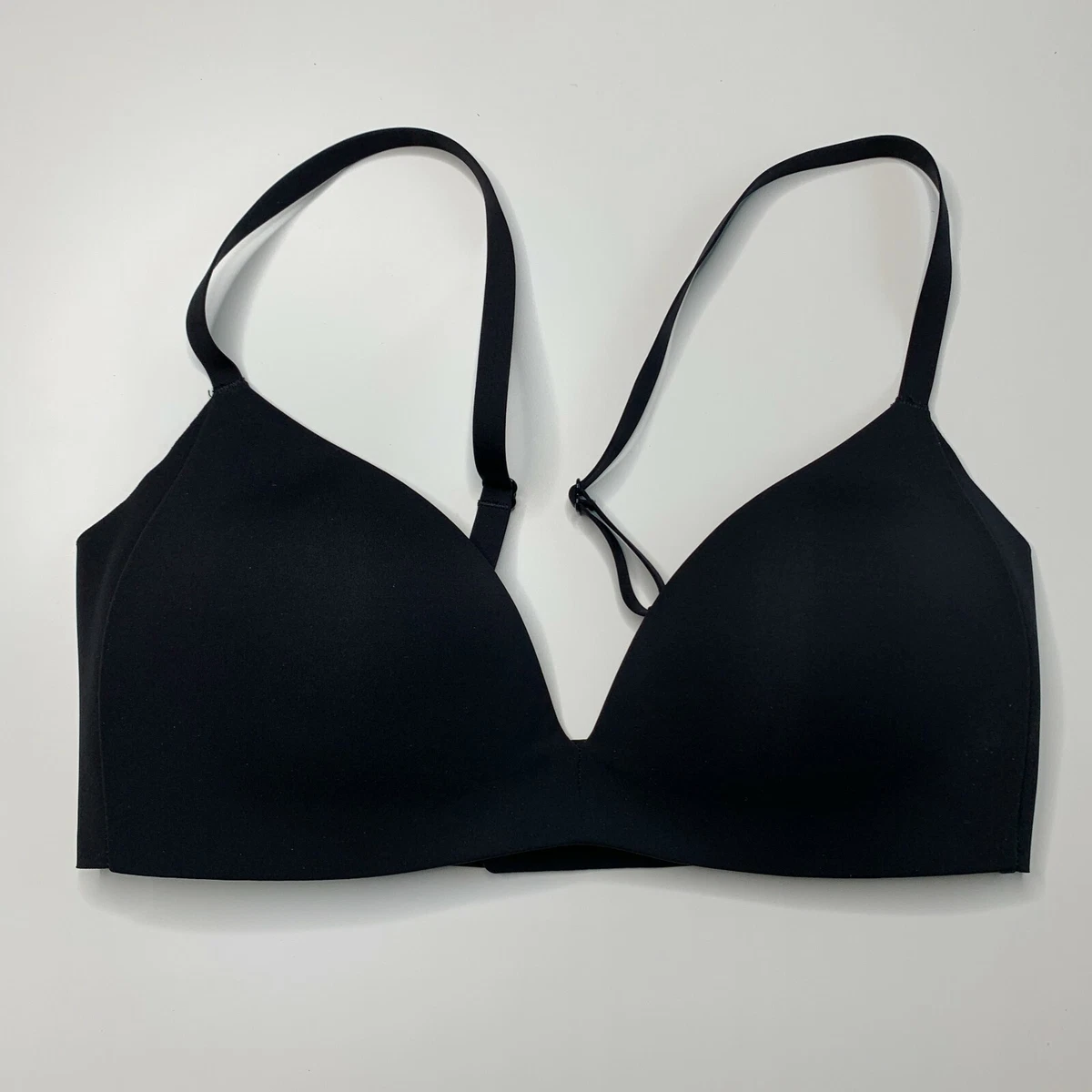 Lululemon Take Shape Push Up Sport Bra 32C Padded Adjustable Straps Black