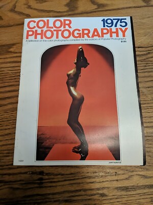 COLOR PHOTOGRAPHY 1975 Camera Model Art Ads Photos Rare VTG